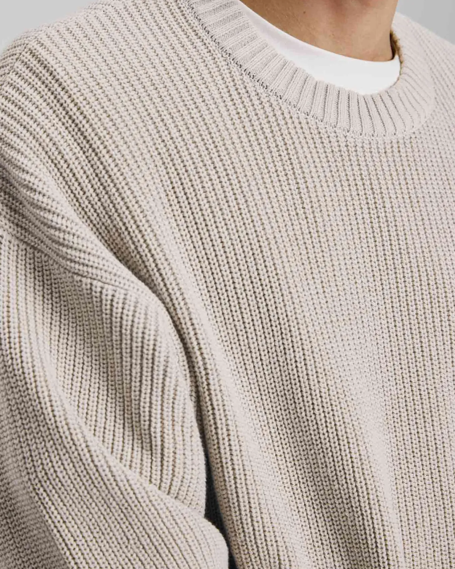 Knitted Crewneck Sweater
