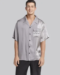 Lightweight Silk Short Sleeve Shirt