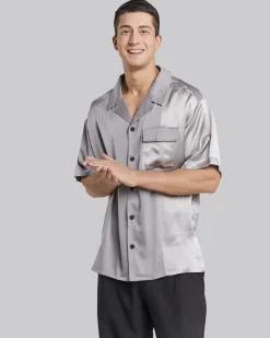 Lightweight Silk Short Sleeve Shirt