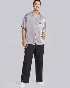 Lightweight Silk Short Sleeve Shirt