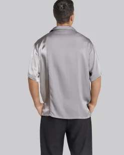 Lightweight Silk Short Sleeve Shirt