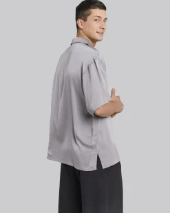 Lightweight Silk Short Sleeve Shirt