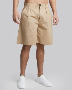 Loose Knee-Length Shorts