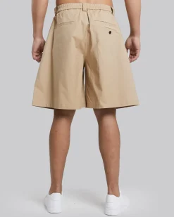 Loose Knee-Length Shorts