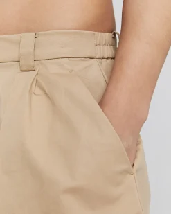 Loose Knee-Length Shorts