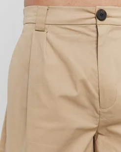Loose Knee-Length Shorts