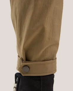 Mid Waist Tapered Leg Pants