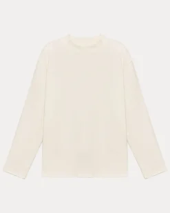 Mock Neck Long-Sleeve T-Shirt