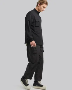 Off Center Pleat Sweatshirt