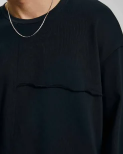 Paneled Long-Sleeve T-Shirt