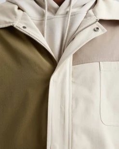 Paneled Over-Shirt