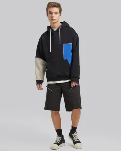 Paneled Oversize Hoodie