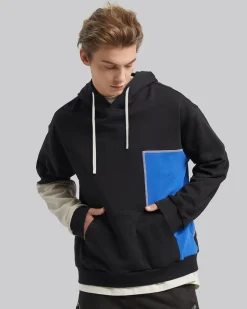 Paneled Oversize Hoodie