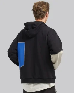 Paneled Oversize Hoodie