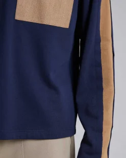 Paneled Sweatshirt