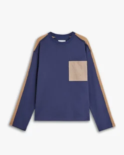 Paneled Sweatshirt