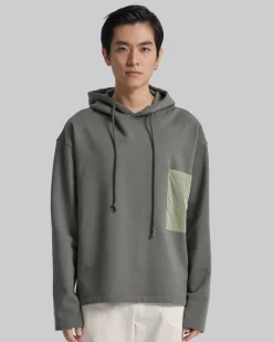 Patch Pocket Basic Hoodie