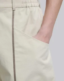 Patch Pocket Cropped Pants