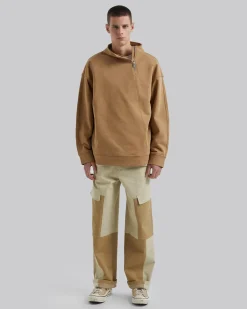 Patchwork Khaki Pants