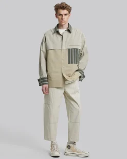 Patchwork Outer-Shirt