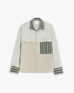Patchwork Outer-Shirt