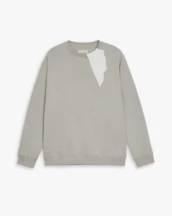 Plain Deconstruct Sweatshirt