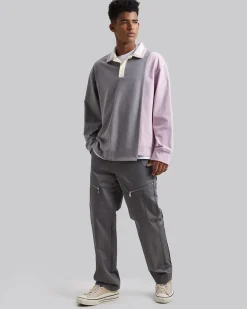 Pleated Pants With Zippers
