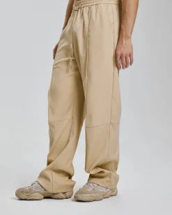 Pleated Straight Pants