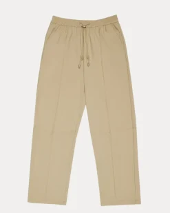Pleated Straight Pants
