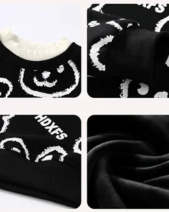 Rabbit Cotton Crewneck Sweatshirt