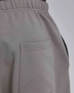 Raw-Edged Gym Shorts