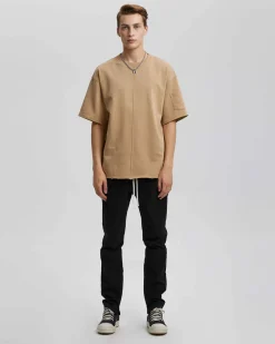 Raw-Edged T-Shirt