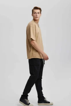 Raw-Edged T-Shirt