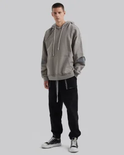 Reflective Back Cutout Hoodie