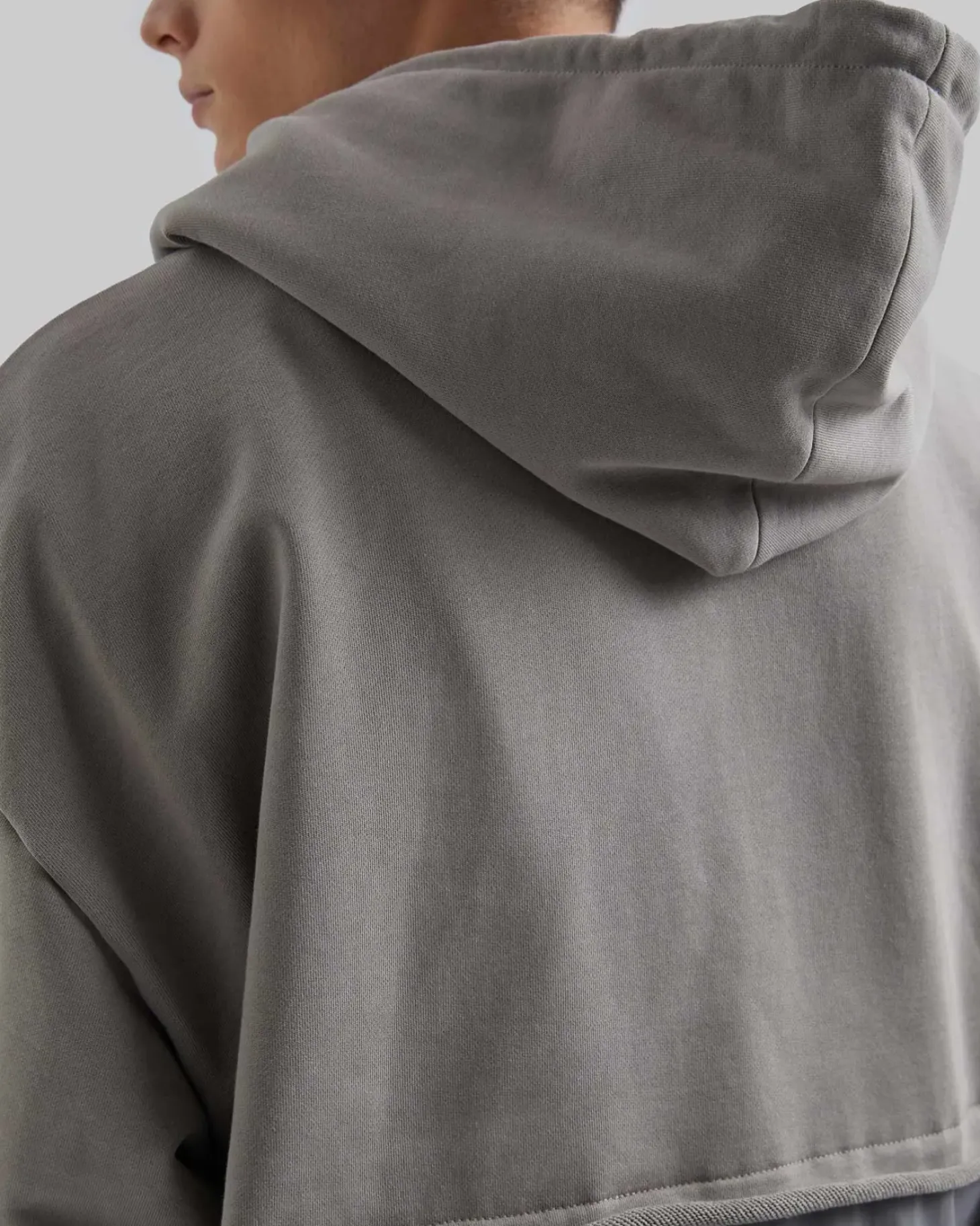 Reflective Back Cutout Hoodie