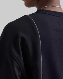 Reflective Stripes Sweatshirt Set