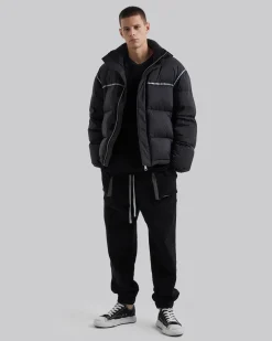 Reflective Tapered Sweatpants