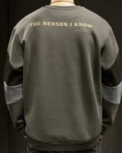 Relaxed Crewneck Cotton Pullover