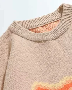 Relaxed Round Neck Jumper