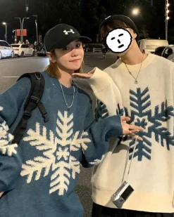 Snowflake Crewneck Jumper