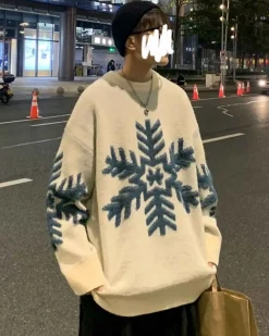 Snowflake Crewneck Jumper