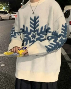 Snowflake Crewneck Jumper