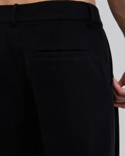 Straight-Fit Pleated Pants