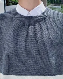 Striped Crewneck Knit Jumper