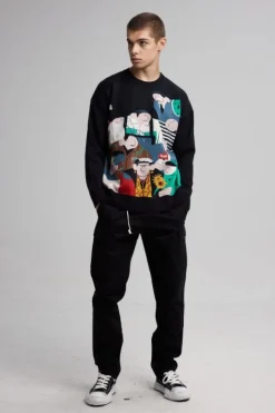 Sweatshirt With Graphics Set