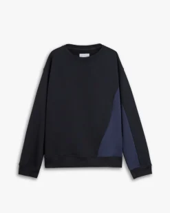 Sweatshirt With Paneled Splits