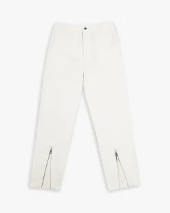 Tapered Pants With Shin Zippers