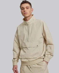 The Beige Windbreaker