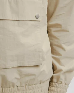 The Beige Windbreaker