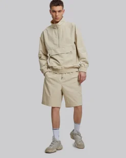 The Beige Windbreaker Set